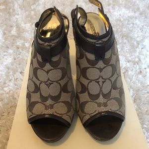 COACH signature heels